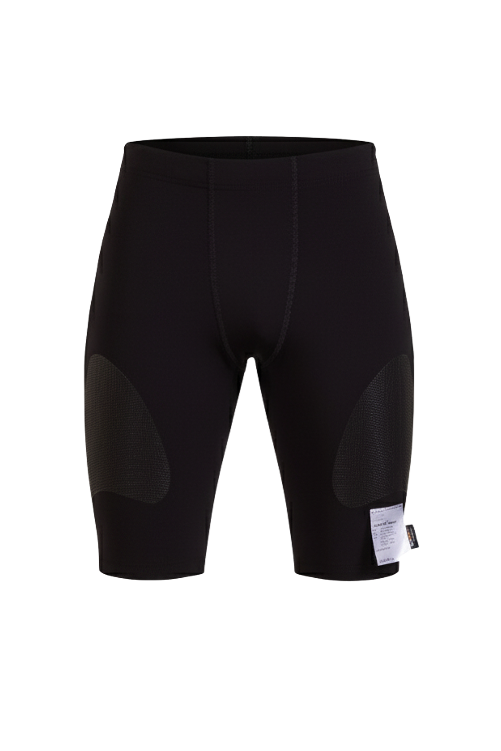 תמונה קידמית של מכנסיים צמודים לאימון