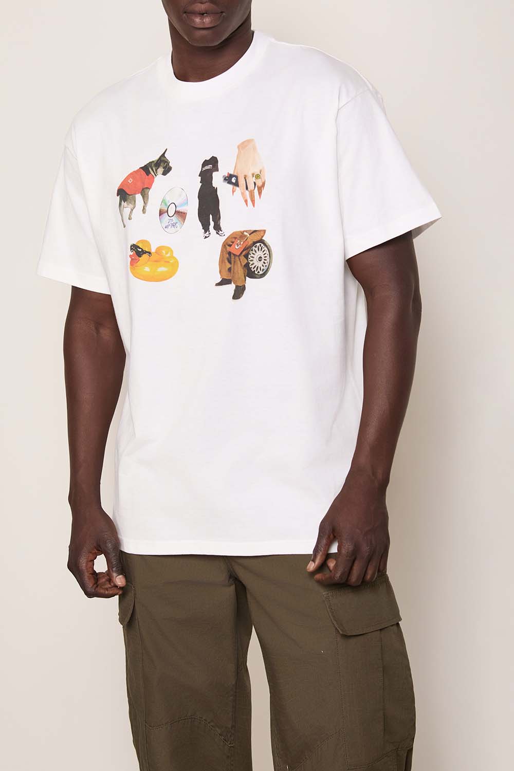 תמונת דוגמן קידמית של חולצת טי