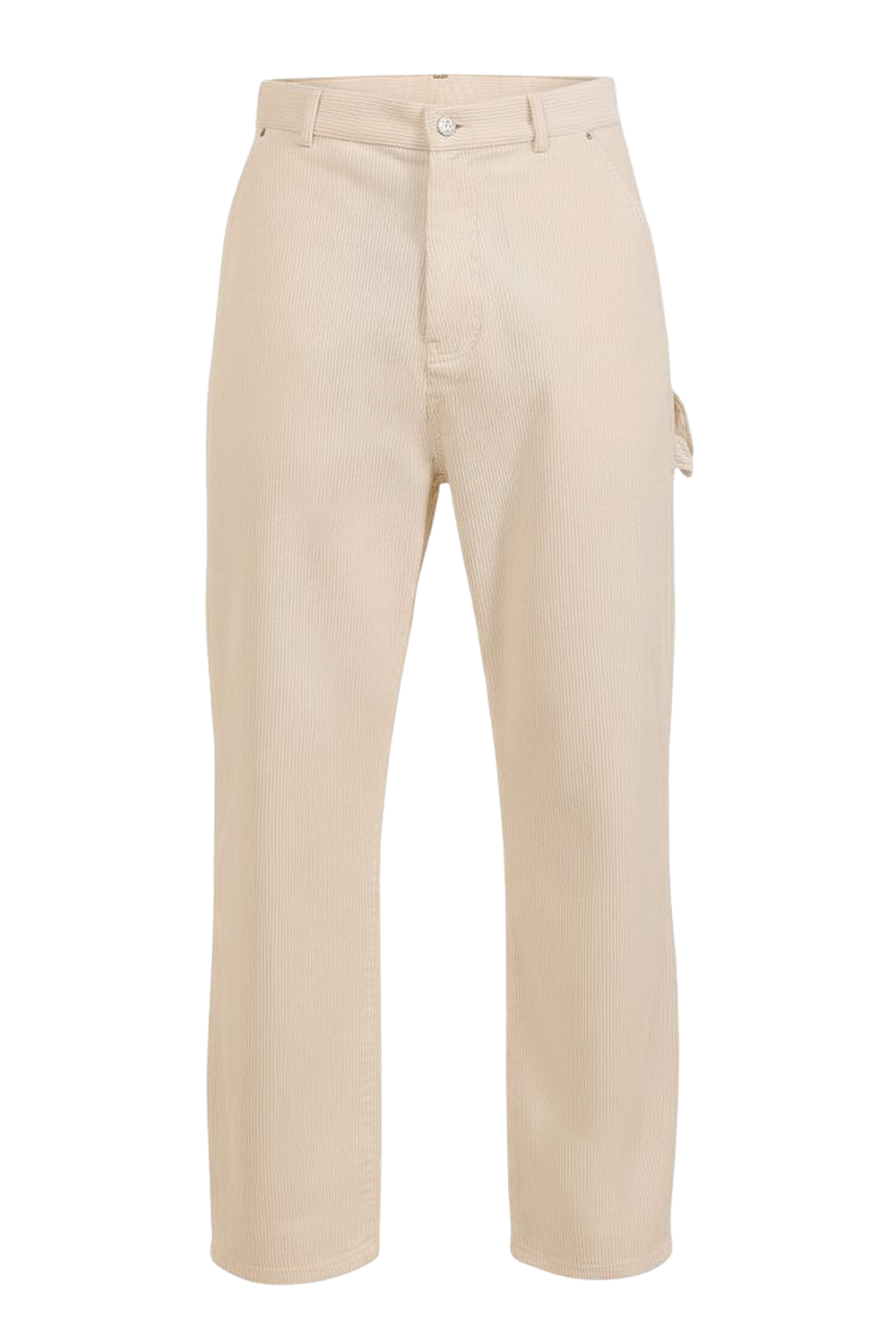 תמונה קידמית של מכנסי ג'ינס באגי