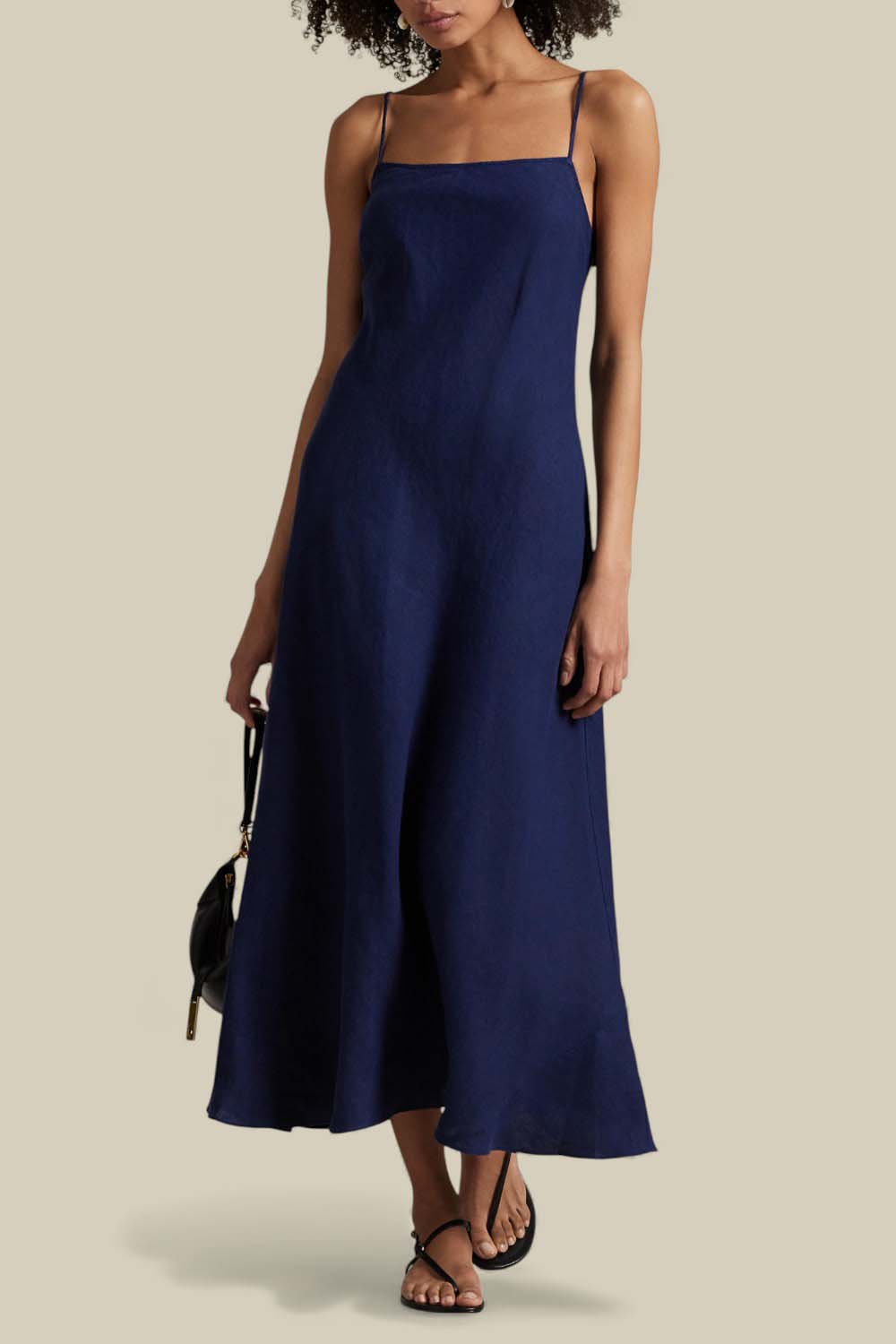 תמונת דוגמן קידמית של שמלת מקסי