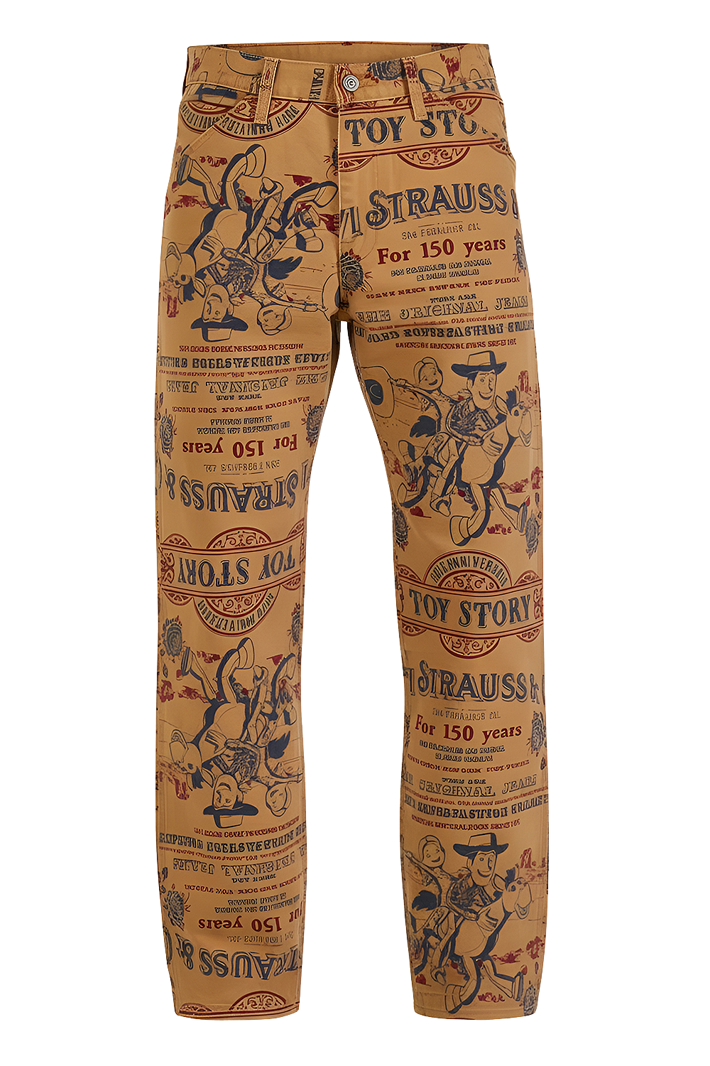 תמונה קידמית של ליוויס X צעצוע של סיפור מכנסי ג'ינס 568