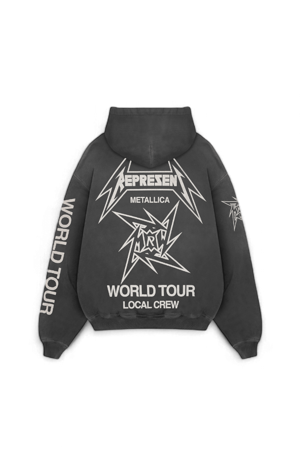 תמונה אחורית של רפרזנט X מטאליקה סווטשירט