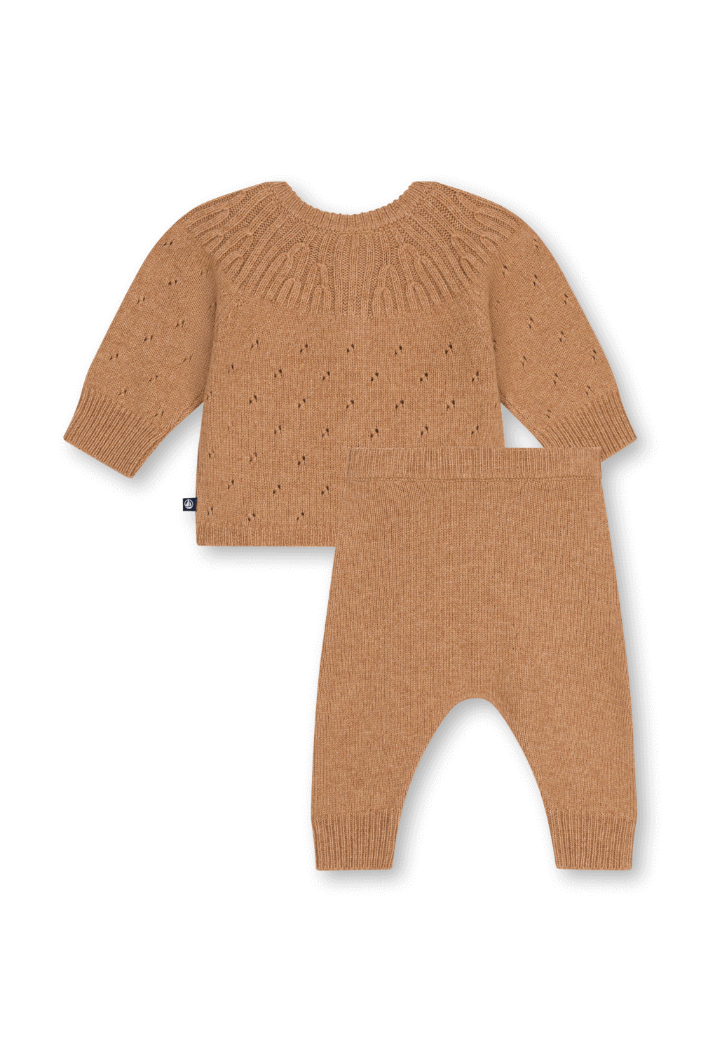 תמונה אחורית של חליפת סריג - גילאי ניובורן-18 חודשים