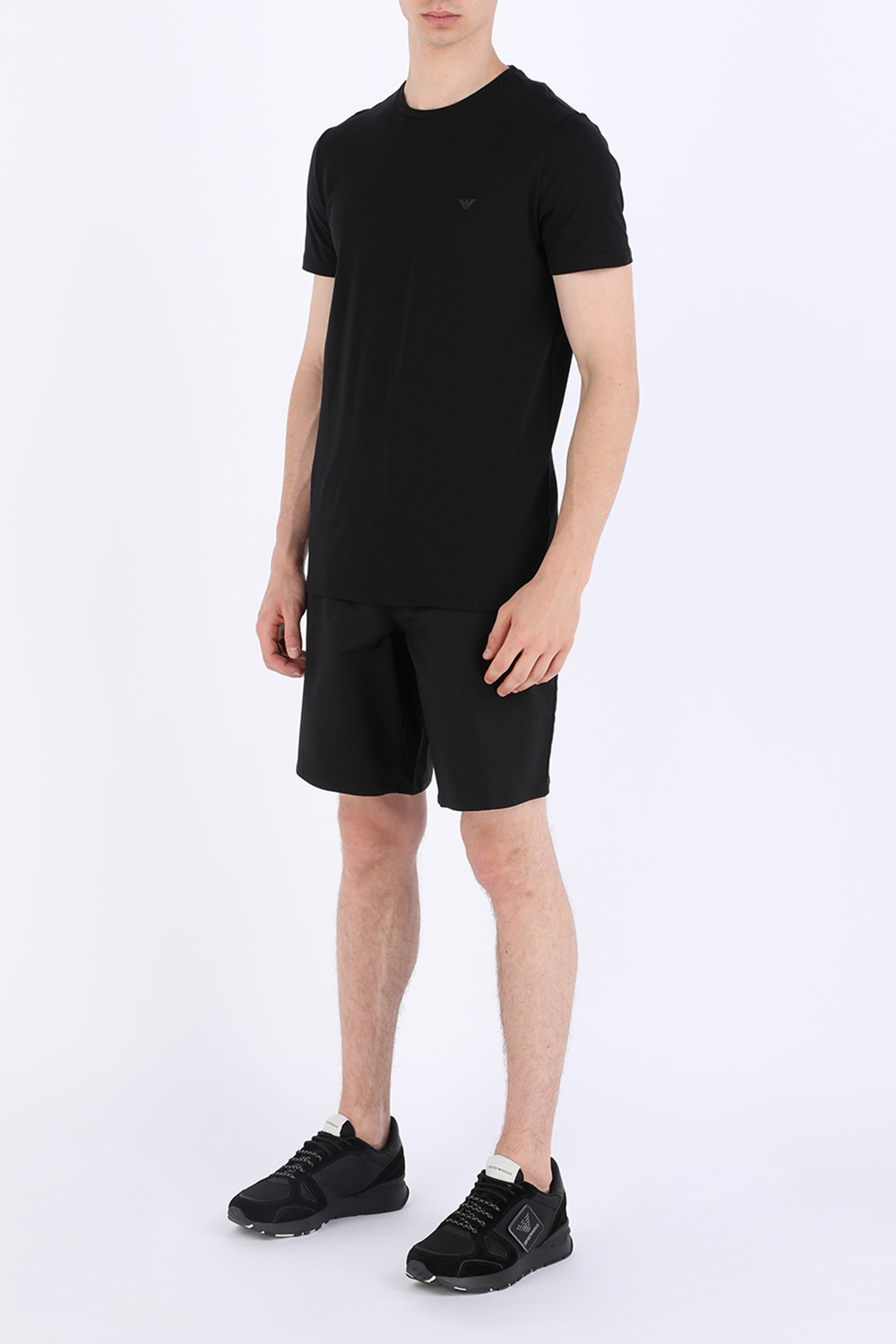 armani round neck t shirt