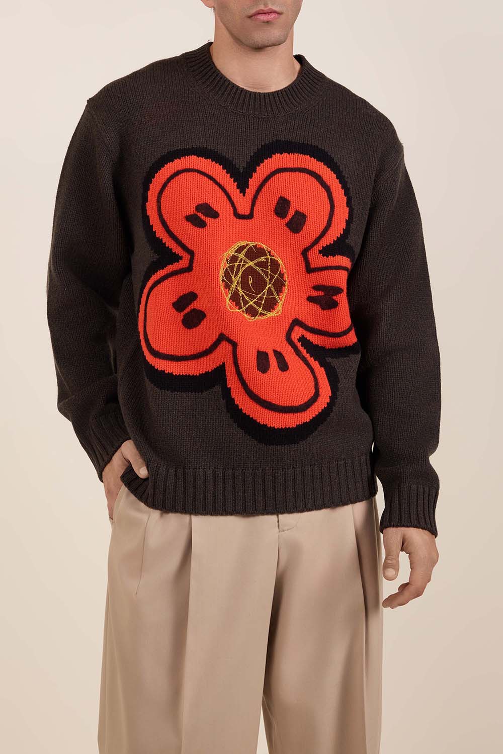 תמונת דוגמן קידמית של סריג צמר קנזו X פוטורה