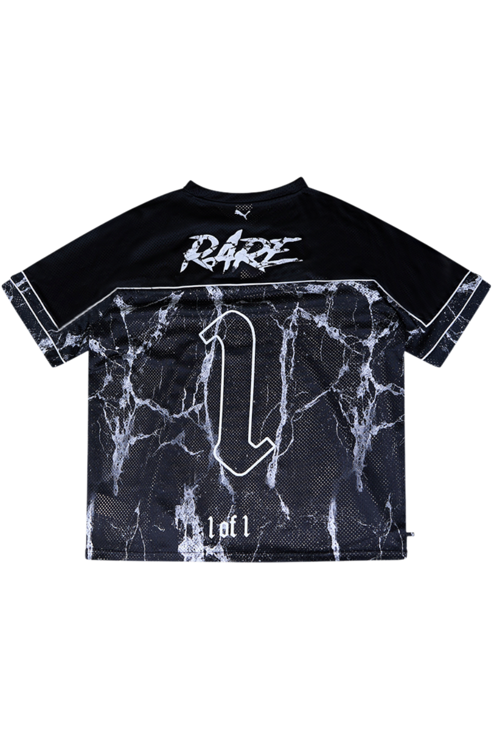 תמונה אחורית של פומה הופס X לאפרנס חולצת טי