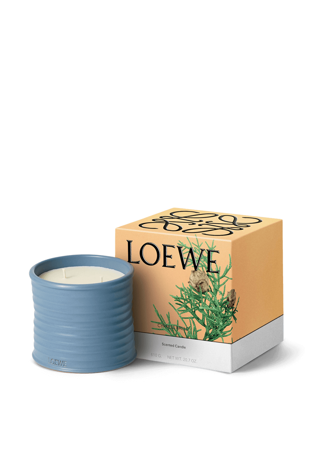 תמונה אחורית של LOEWE Cypress Medium Scented Candle