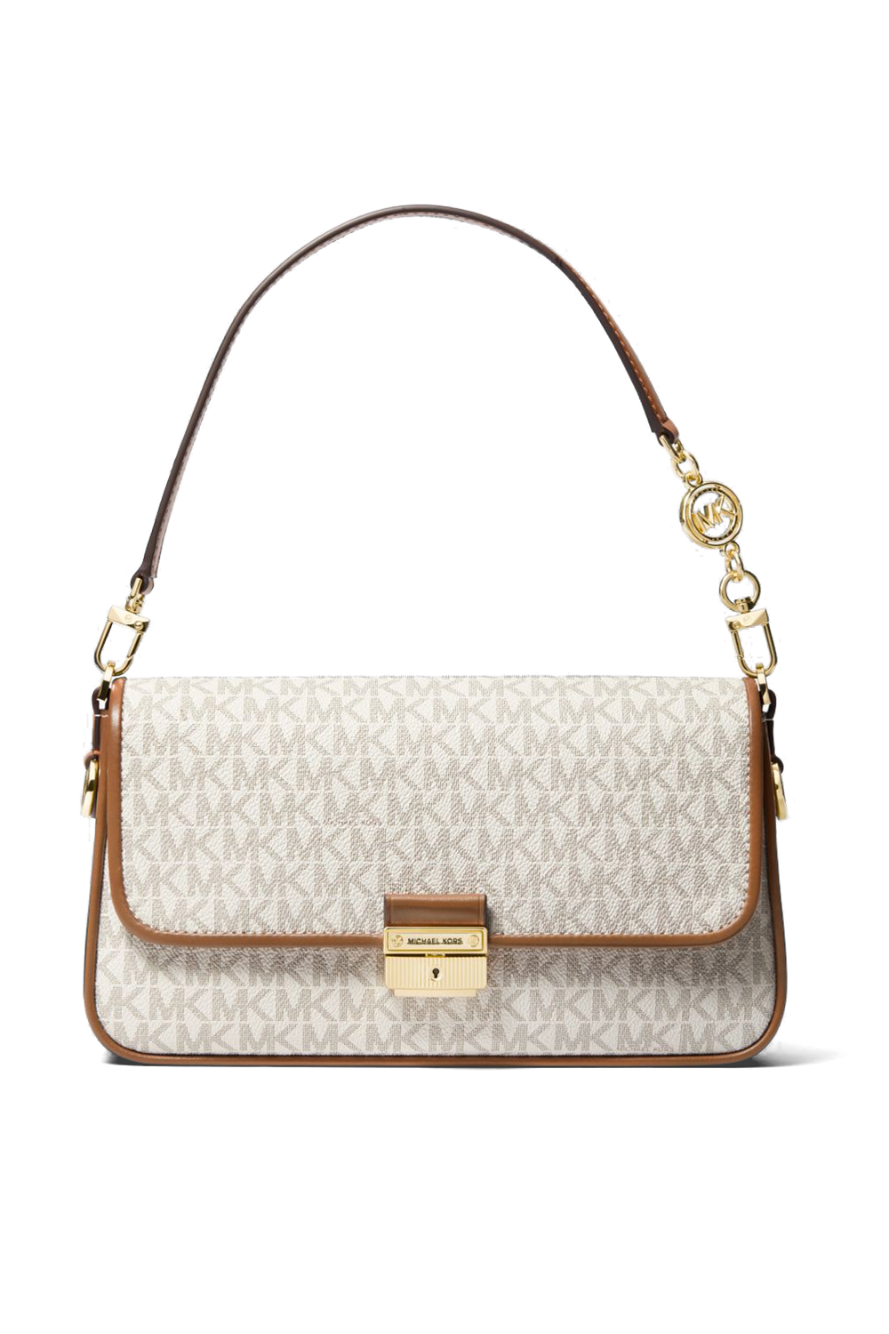 michael michael kors bradshaw woven leather convertible shoulder bag