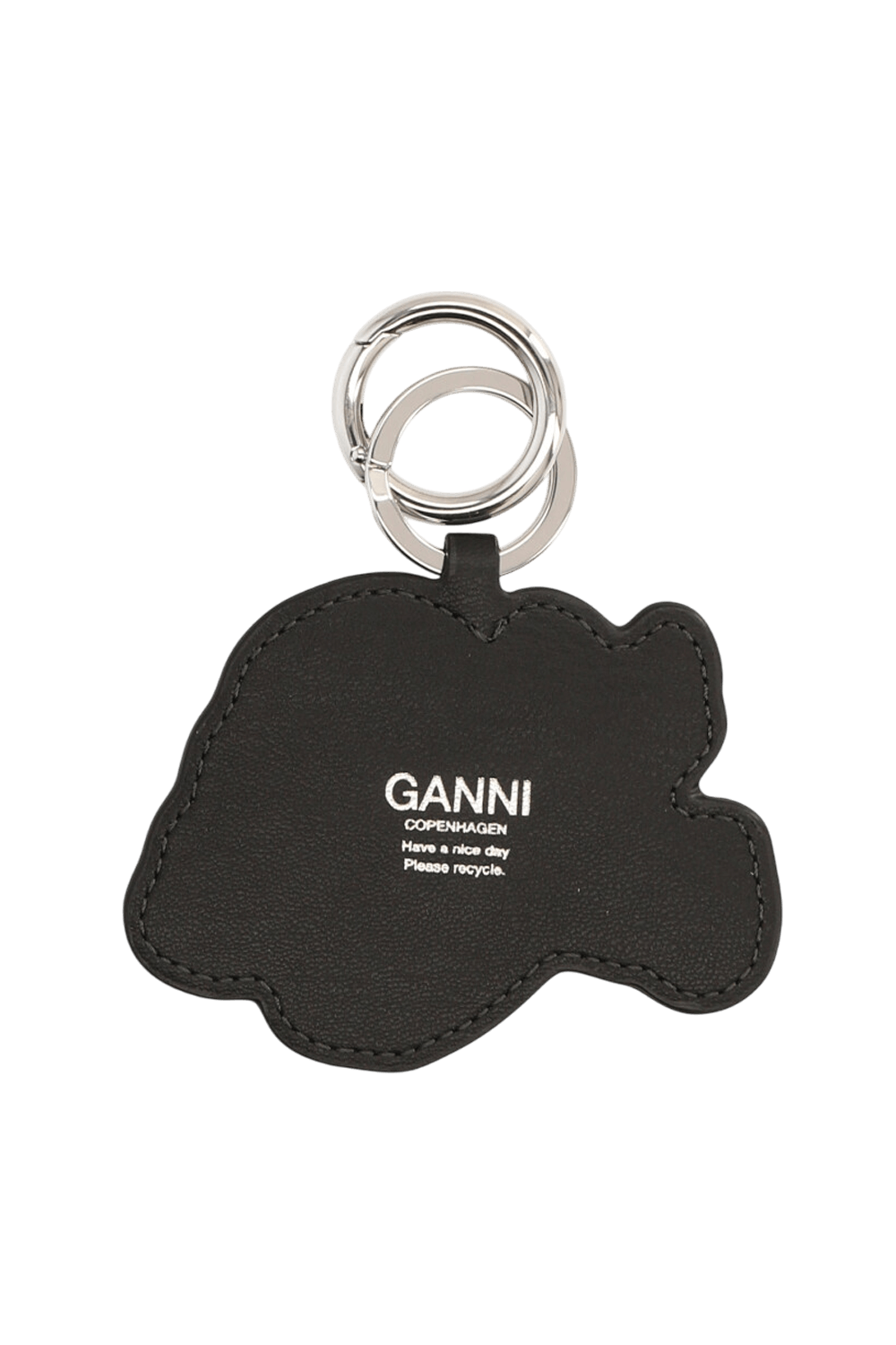 תמונה אחורית של מחזיק מפתחות כלב