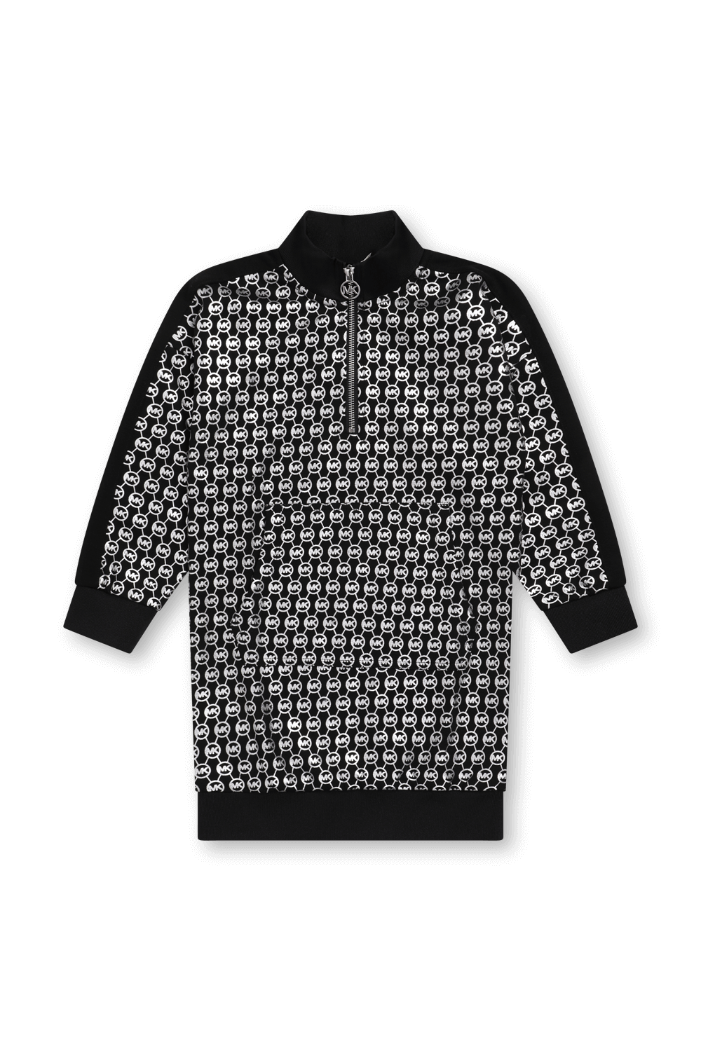 תמונה קידמית של גילאי 2-5 שמלה מרוכסנת מונוגרמית