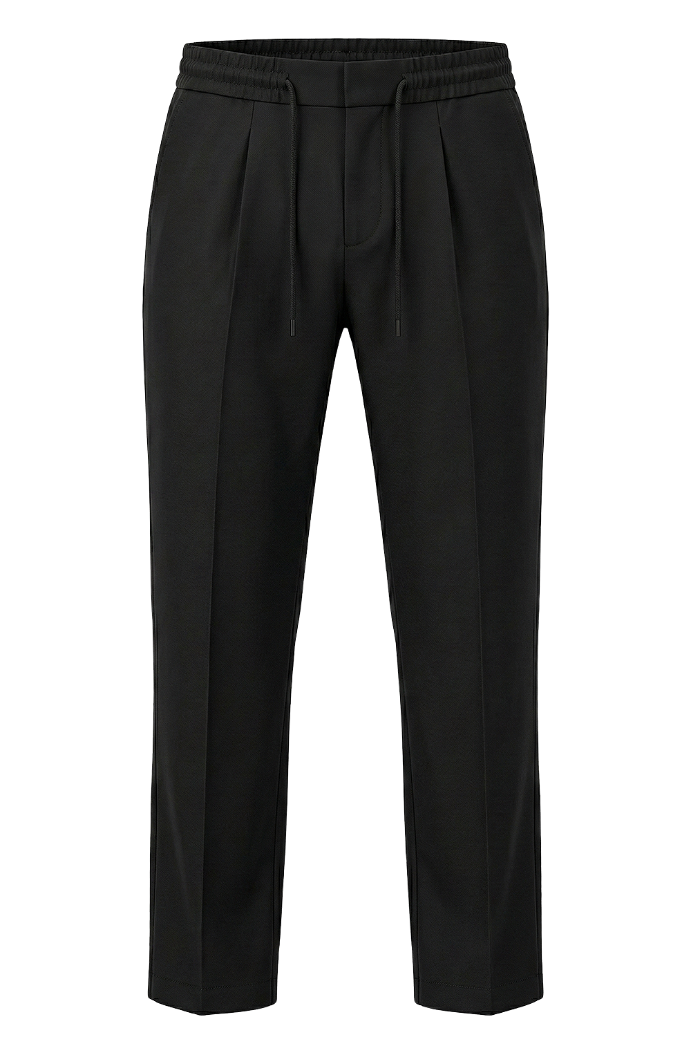 תמונה קידמית של מכנסיים מחויטים סלים פיט