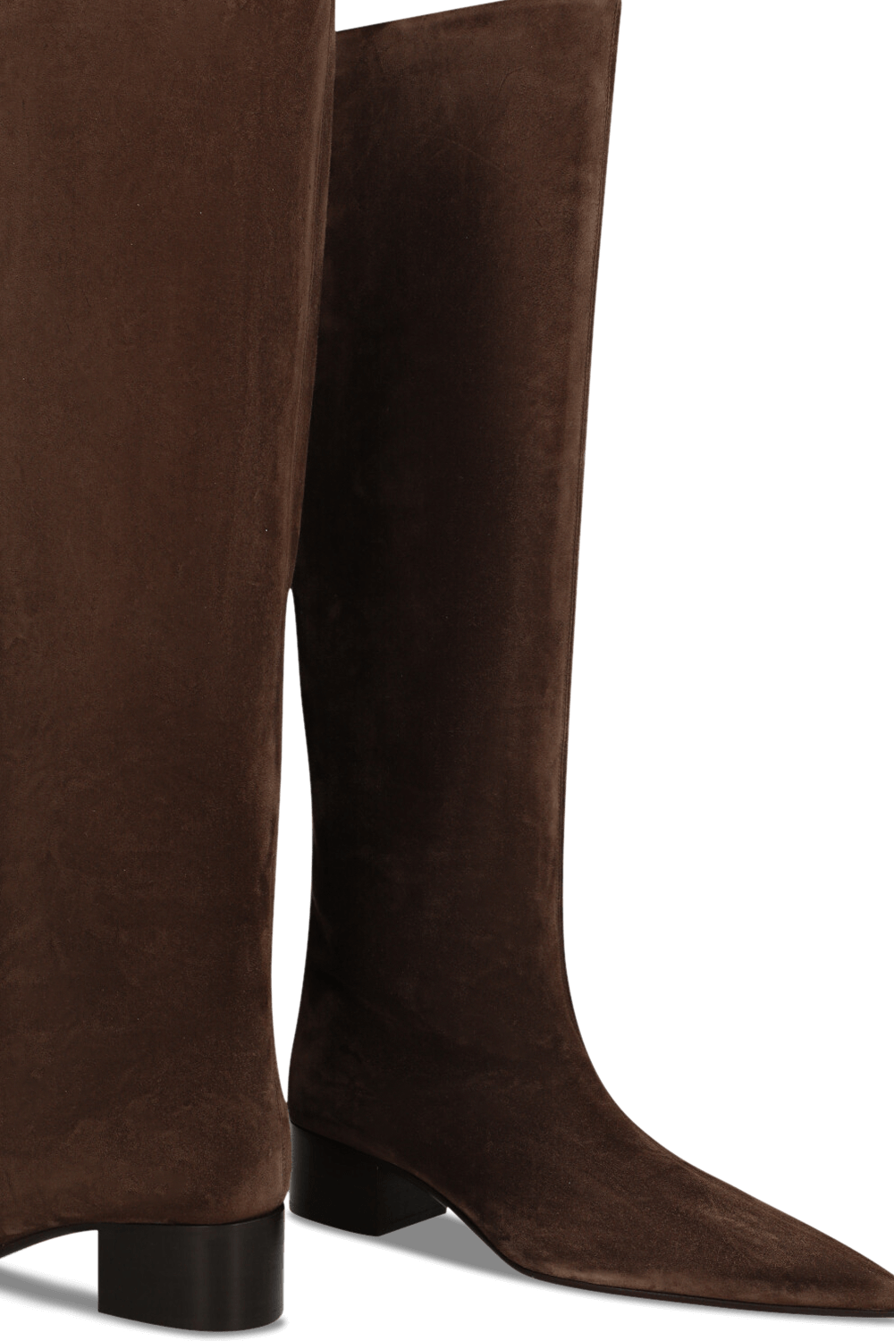 תמונת תקריב של מגפי ברך