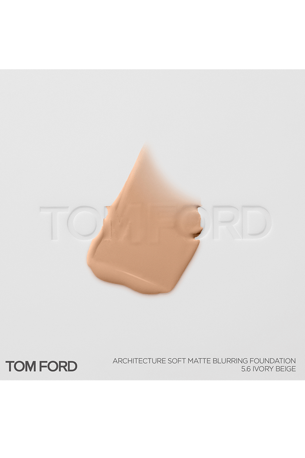 תמונה אחורית של ARCHITECTURE SOFT MATTE BLURRING FOUNDATION 5.6 IVORY BEIGE