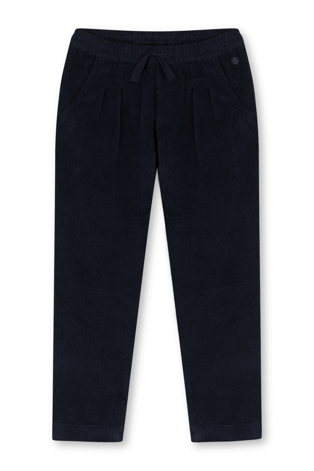 תמונה קידמית של מכנסי קורדרוי ארוכים מכותנה גילאי 6-12