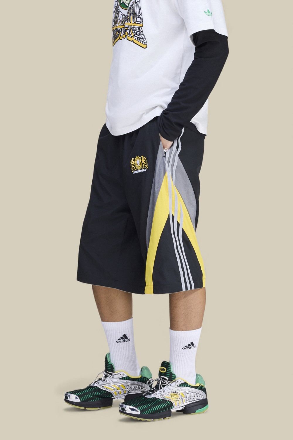 תמונת דוגמן קידמית של אדידס X בריין-דד מכנסי ג'וגר