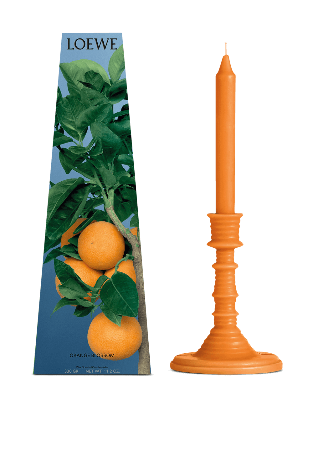 תמונה אחורית של LOEWE Orange Blossom Wax Candleholder