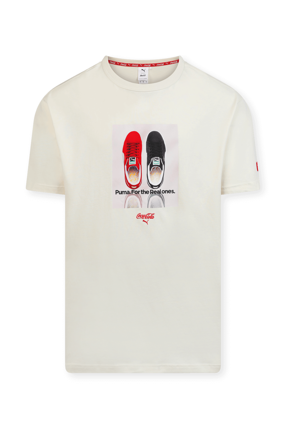 תמונה קידמית של פומה X קוקה קולה חולצת טי עם הדפס צילומי