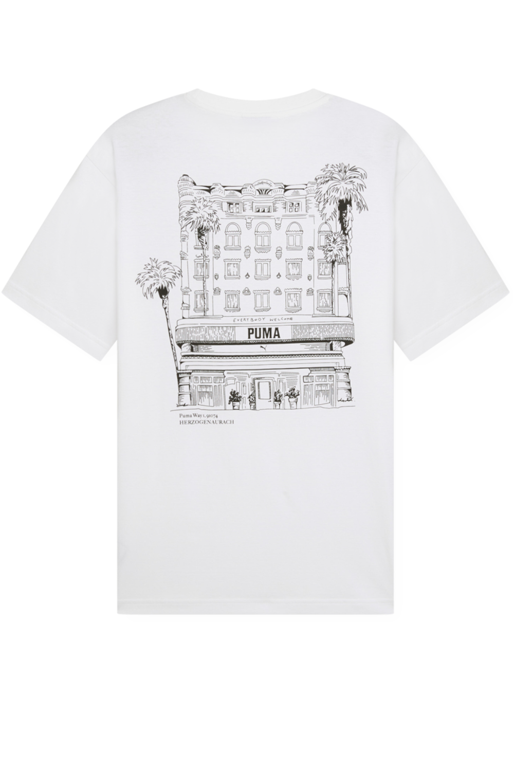 תמונה אחורית של חולצת טי