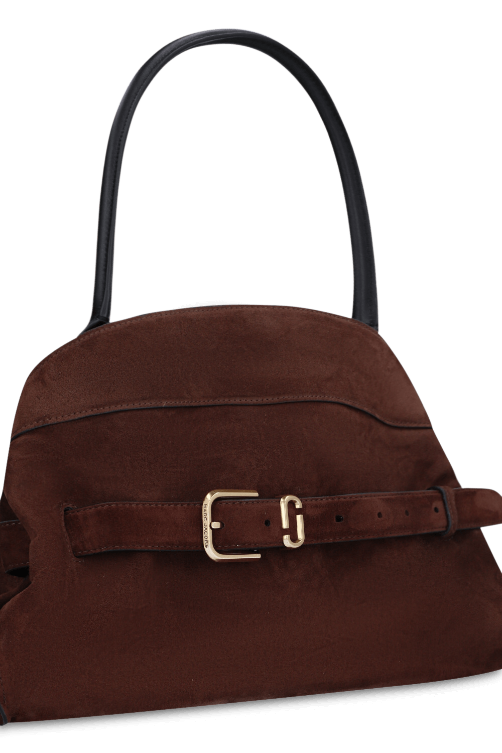 תמונת תקריב של תיק כתף דקוטה זמש