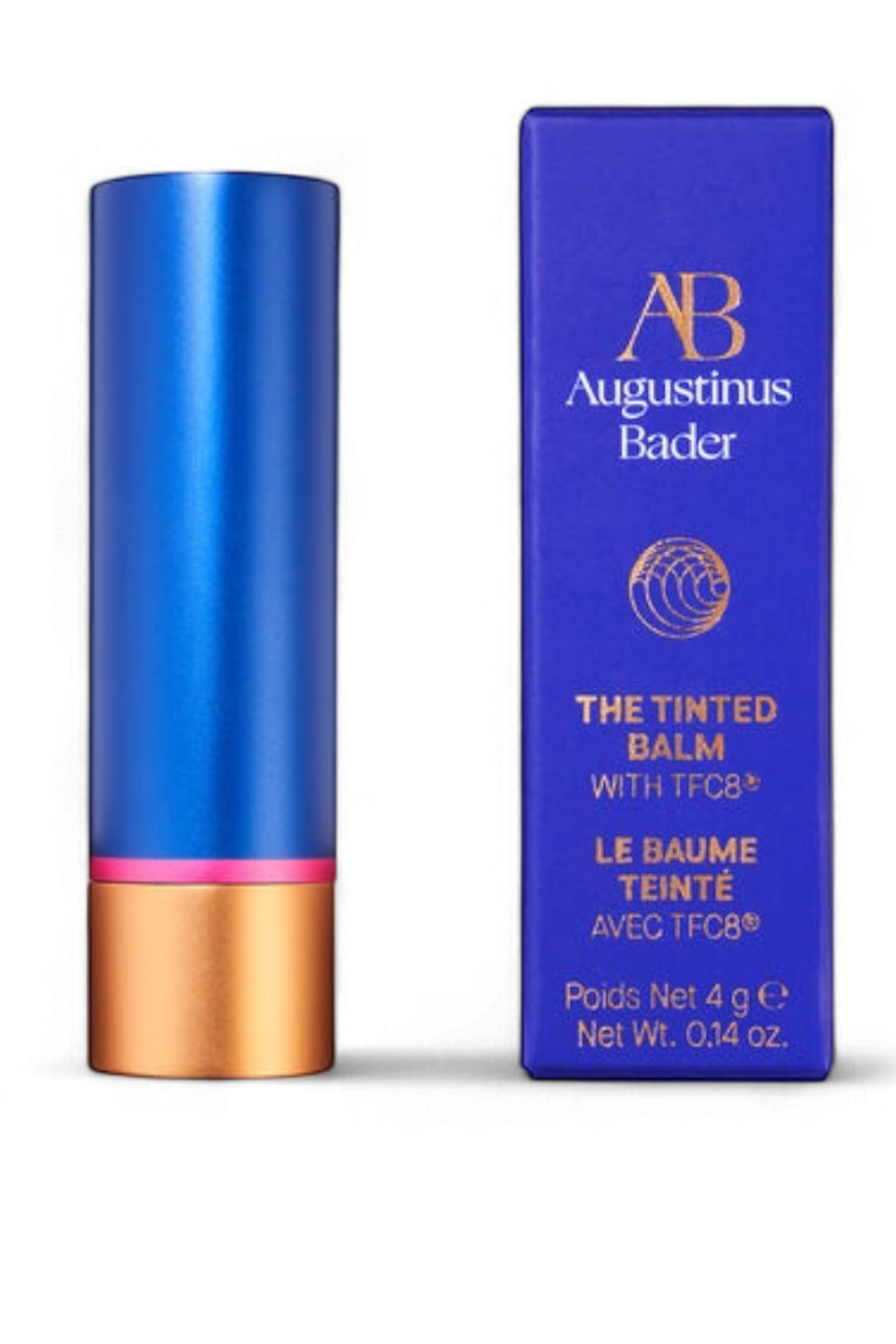 תמונה אחורית של באלם להזנת השפתיים גוון 1 ורוד