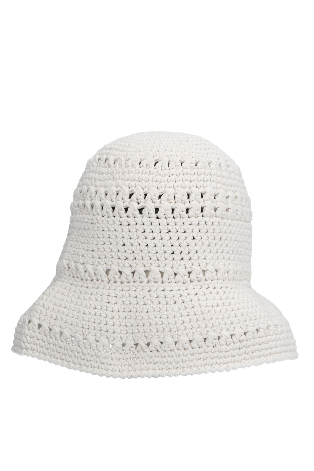 תמונה קידמית של Cotton Crochet Bucket Hat
