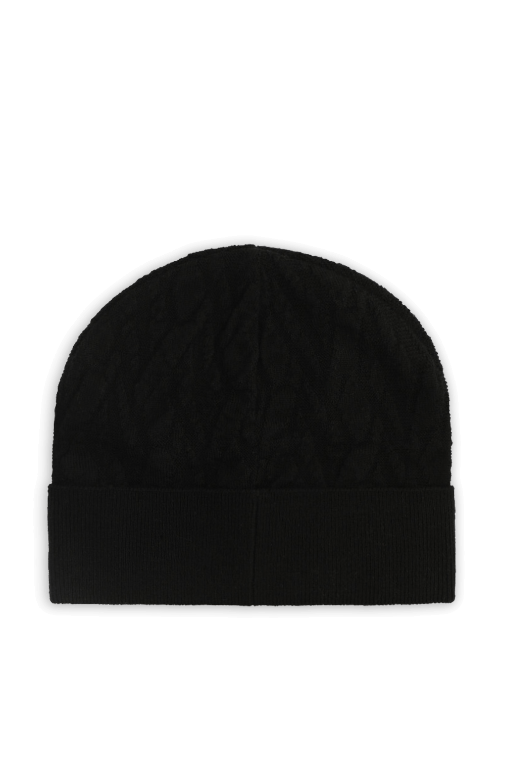 תמונה אחורית של כובע צמר