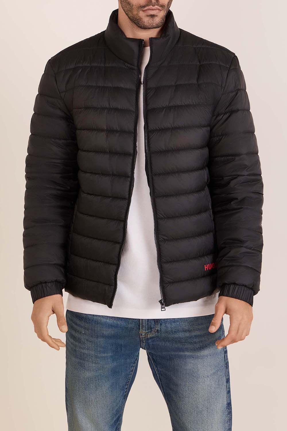 תמונת דוגמן קידמית של מעיל פוך