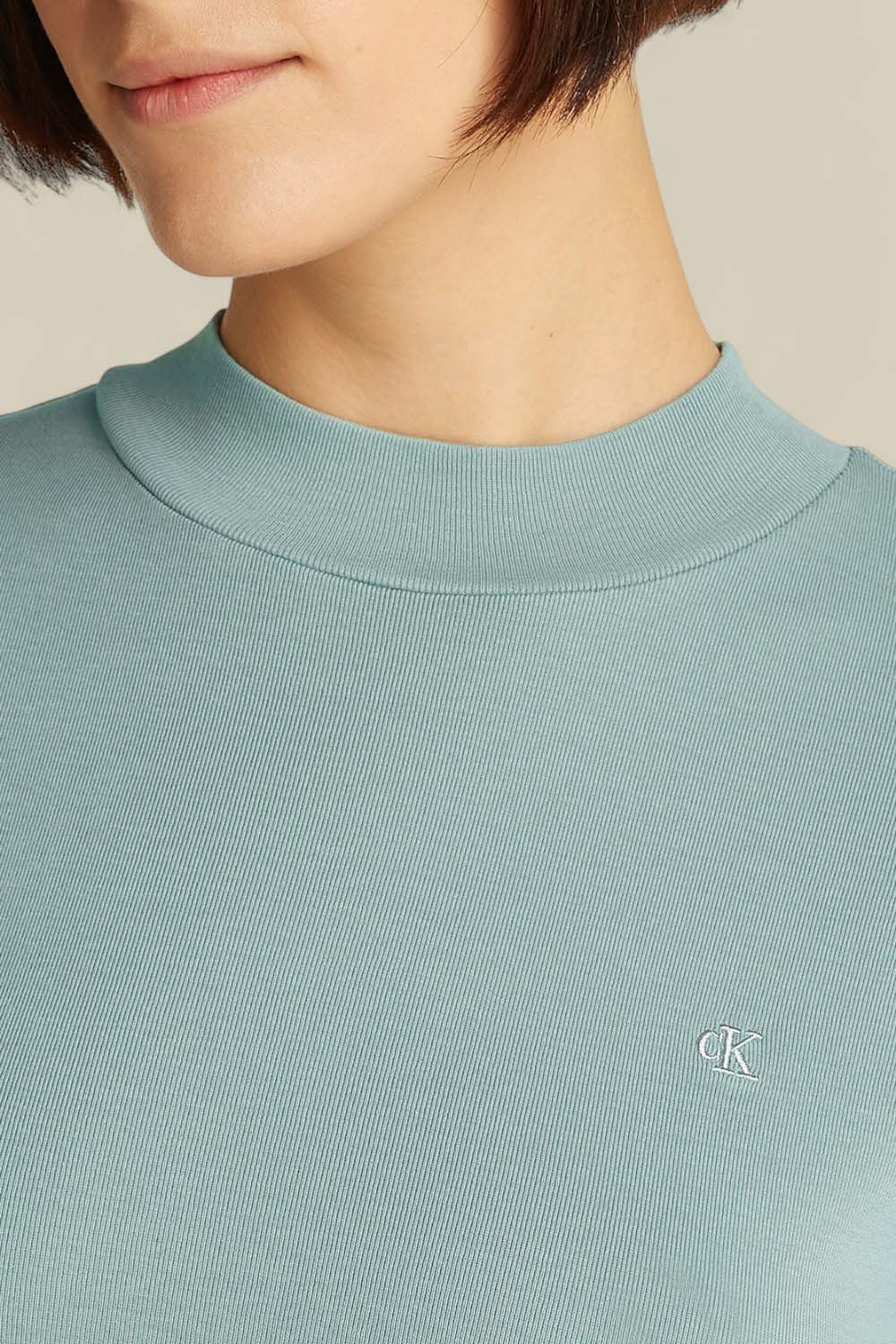 תמונת תקריב דוגמן של שמלת מיני צמודה