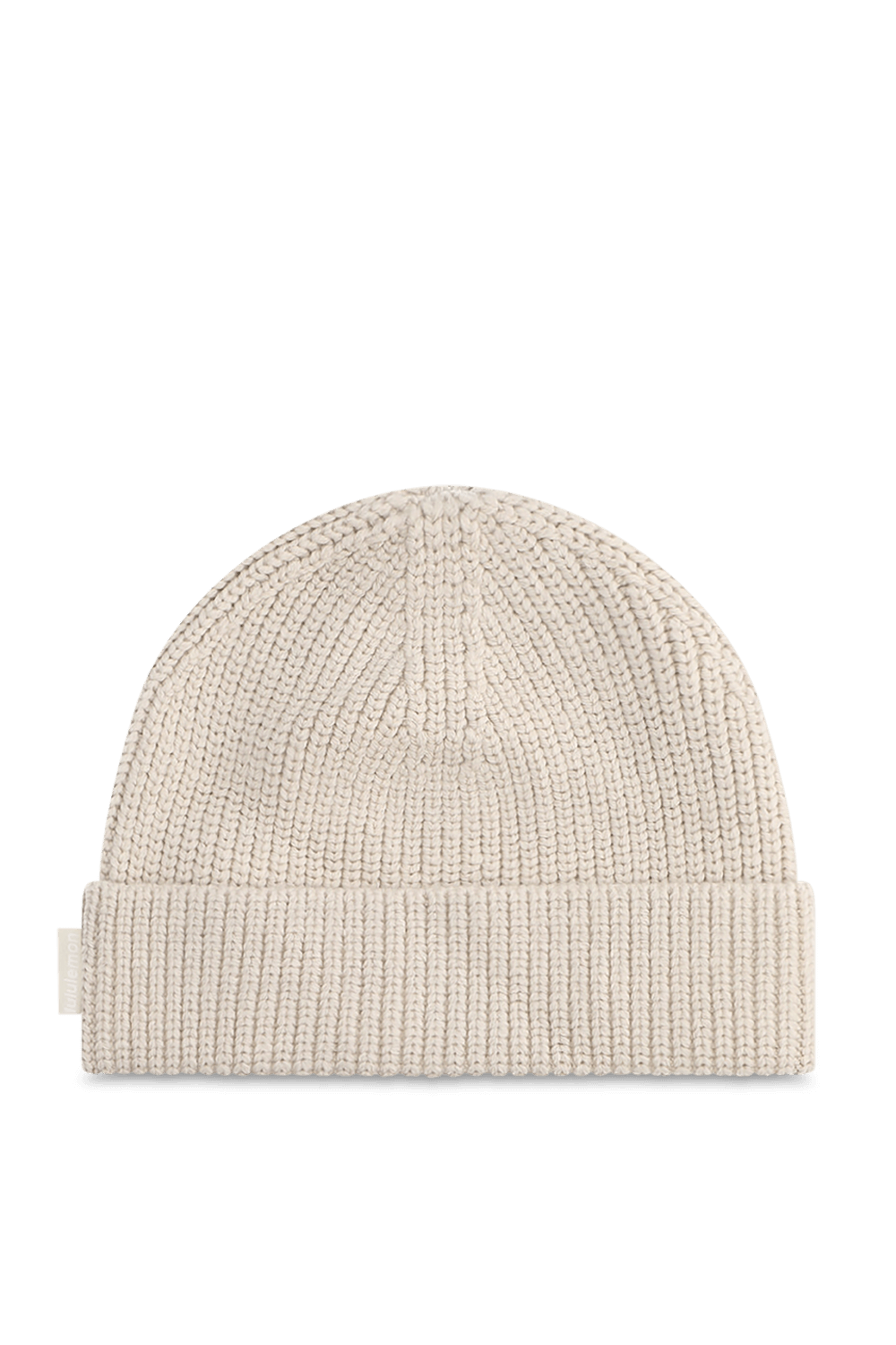 תמונה קידמית של Close-Fit Wool-Blend Ribbed Knit Beanie