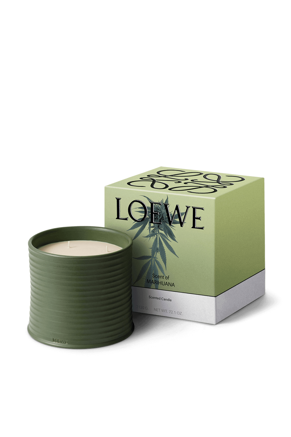 תמונה אחורית של LOEWE Marihuana Large Scented Candle