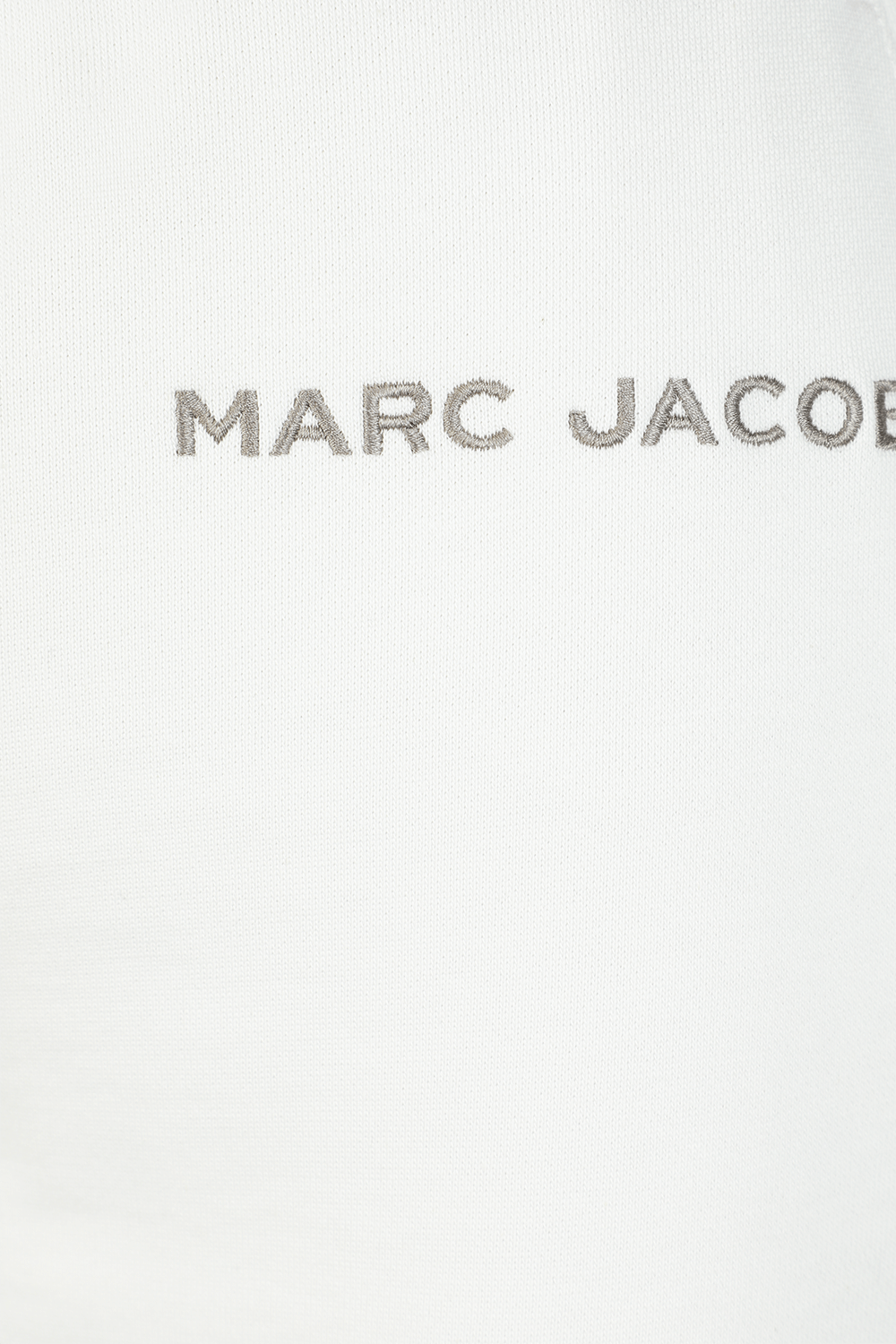 תמונה אחורית של מכנסי טרנינג לבנים