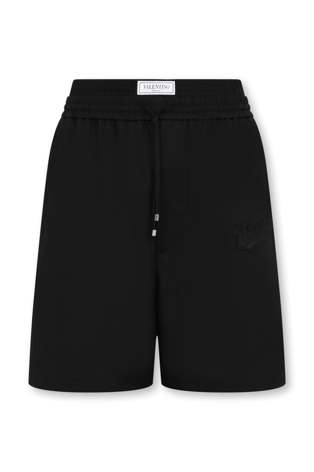 תמונה קידמית של מכנסי ג'וג עם חגורת מתניים כפולה