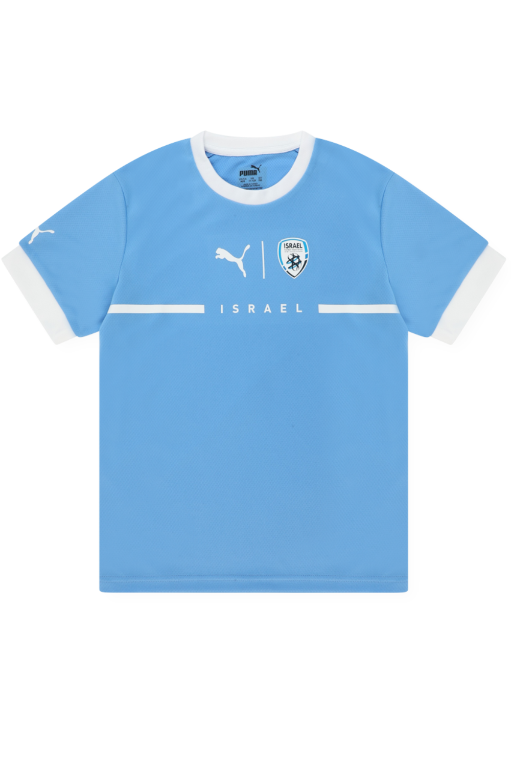 תמונה קידמית של חולצת טי נבחרת ישראל - גילאי 8-16