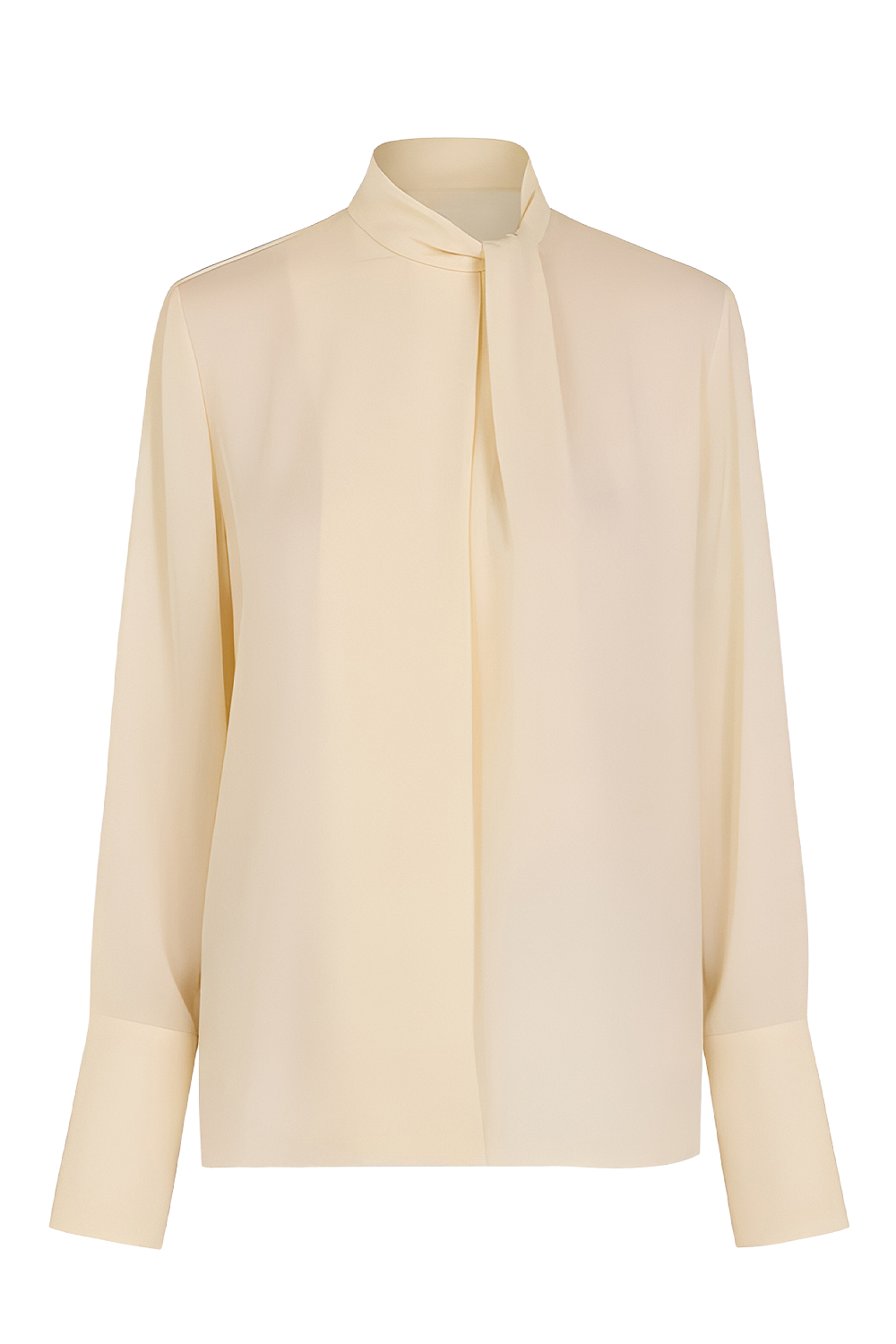 תמונה קידמית של חולצת משי