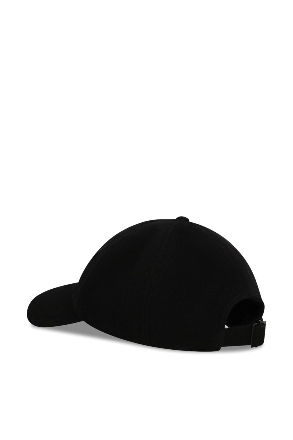 תמונה אחורית של כובע מצחייה מצמר מרינו