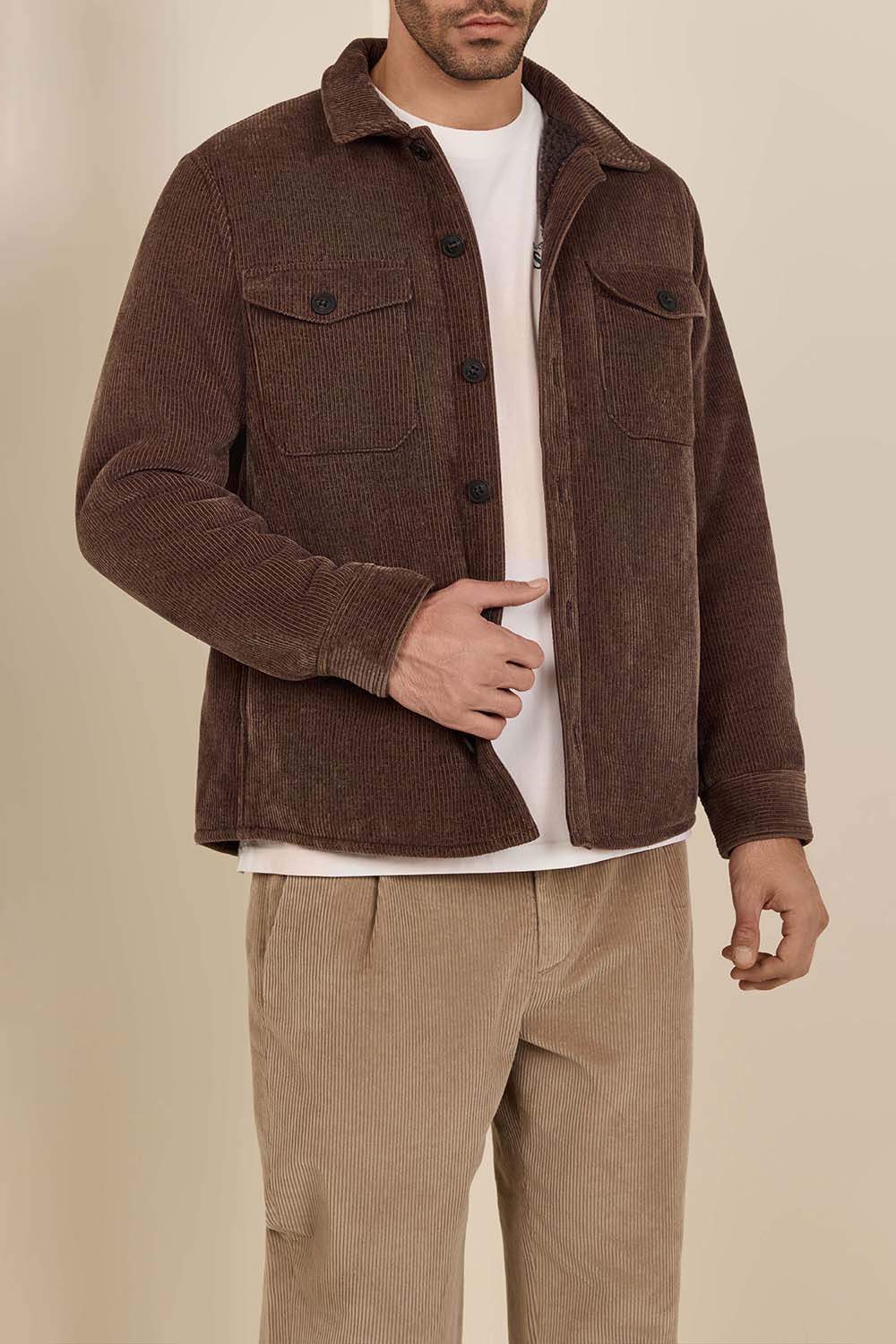 תמונת דוגמן קידמית של ז'קט קורדרוי