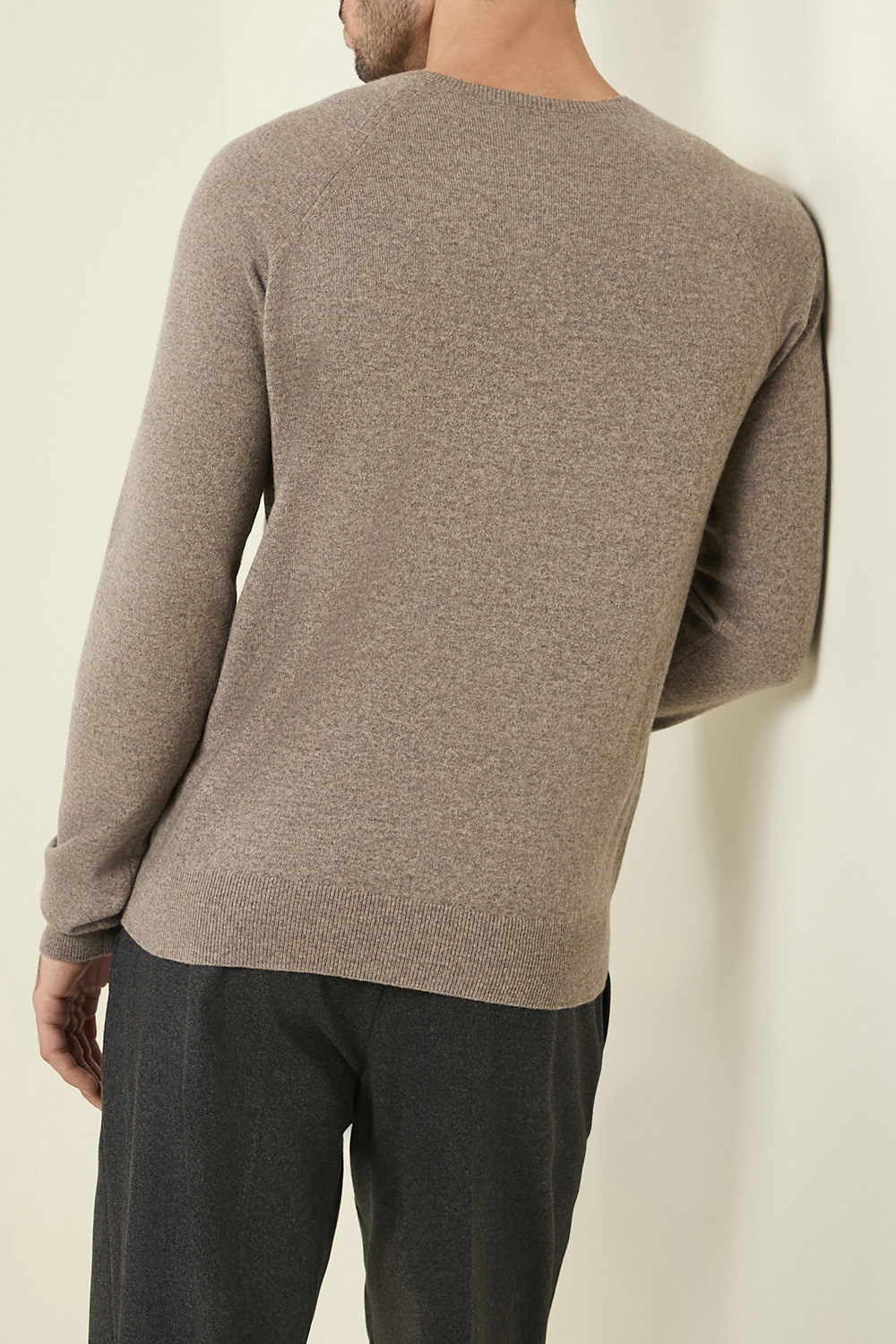 תמונת דוגמן אחורית של סריג קשמיר