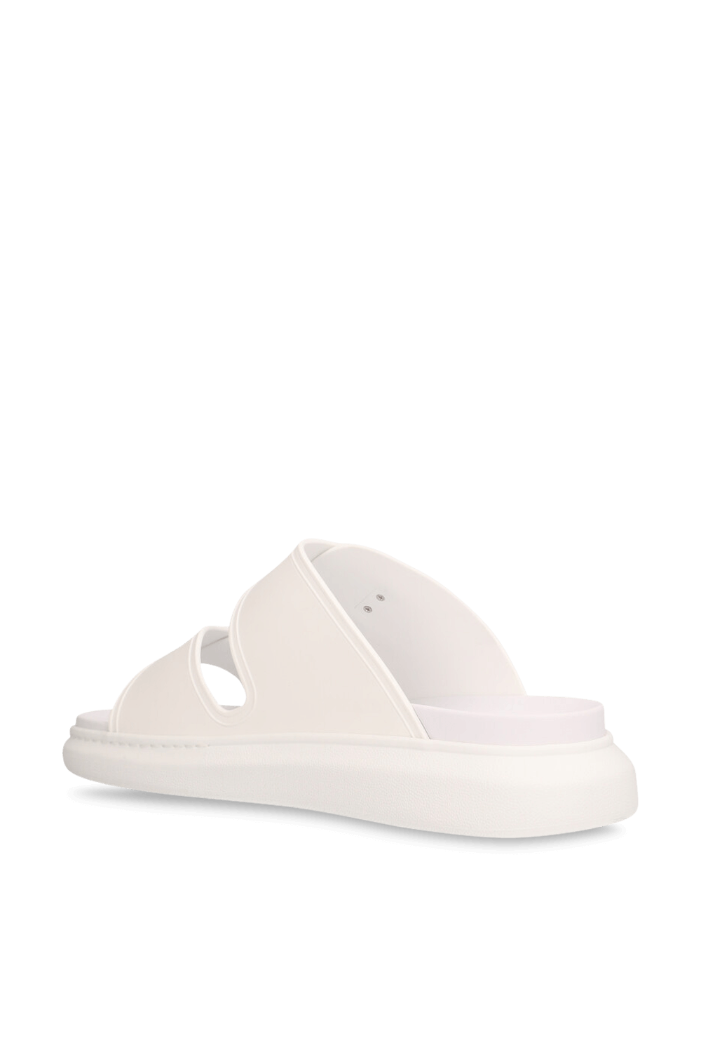 תמונה אחורית של כפכפי סליידס גומי