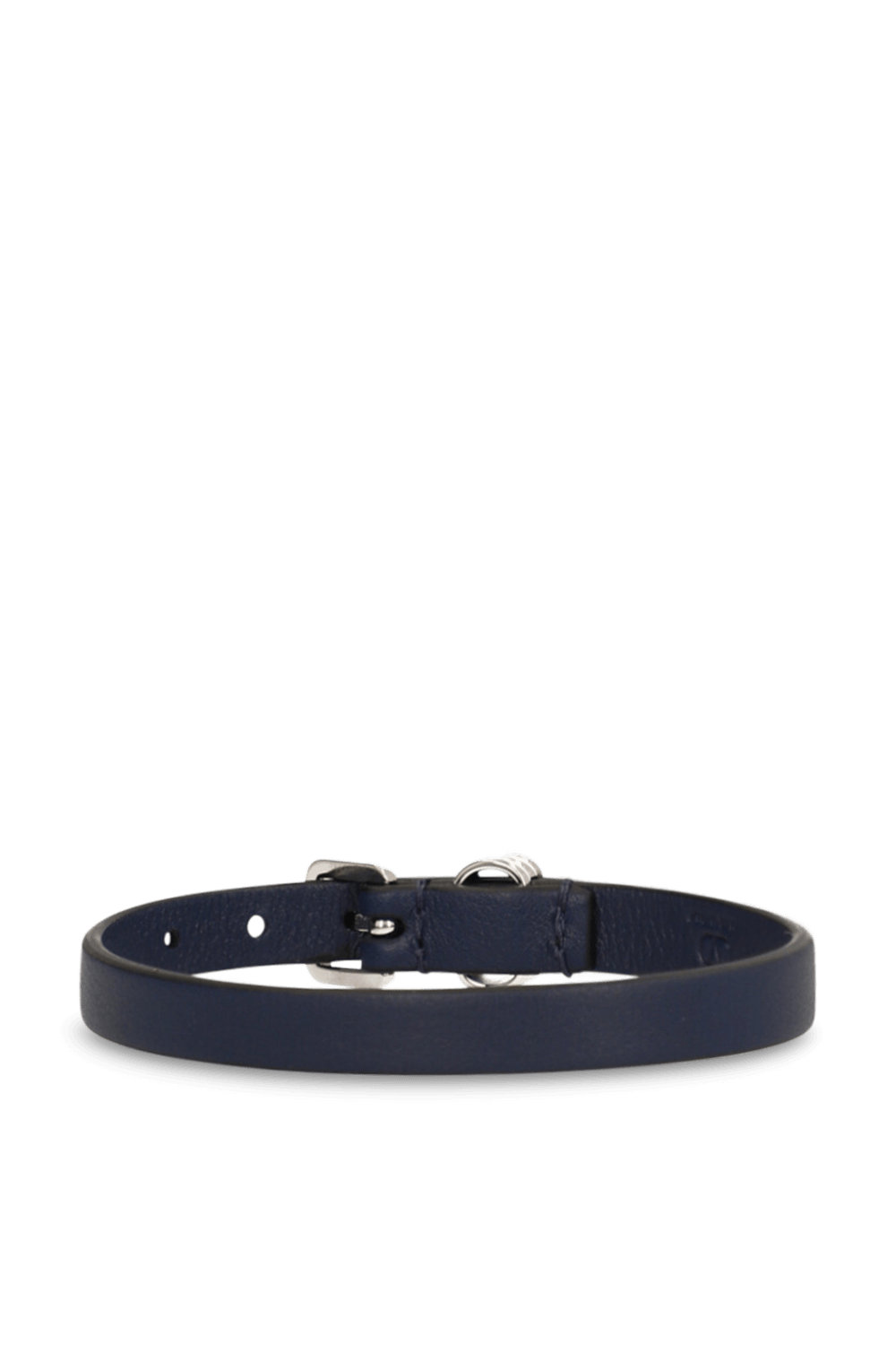 תמונה אחורית של צמיד עור