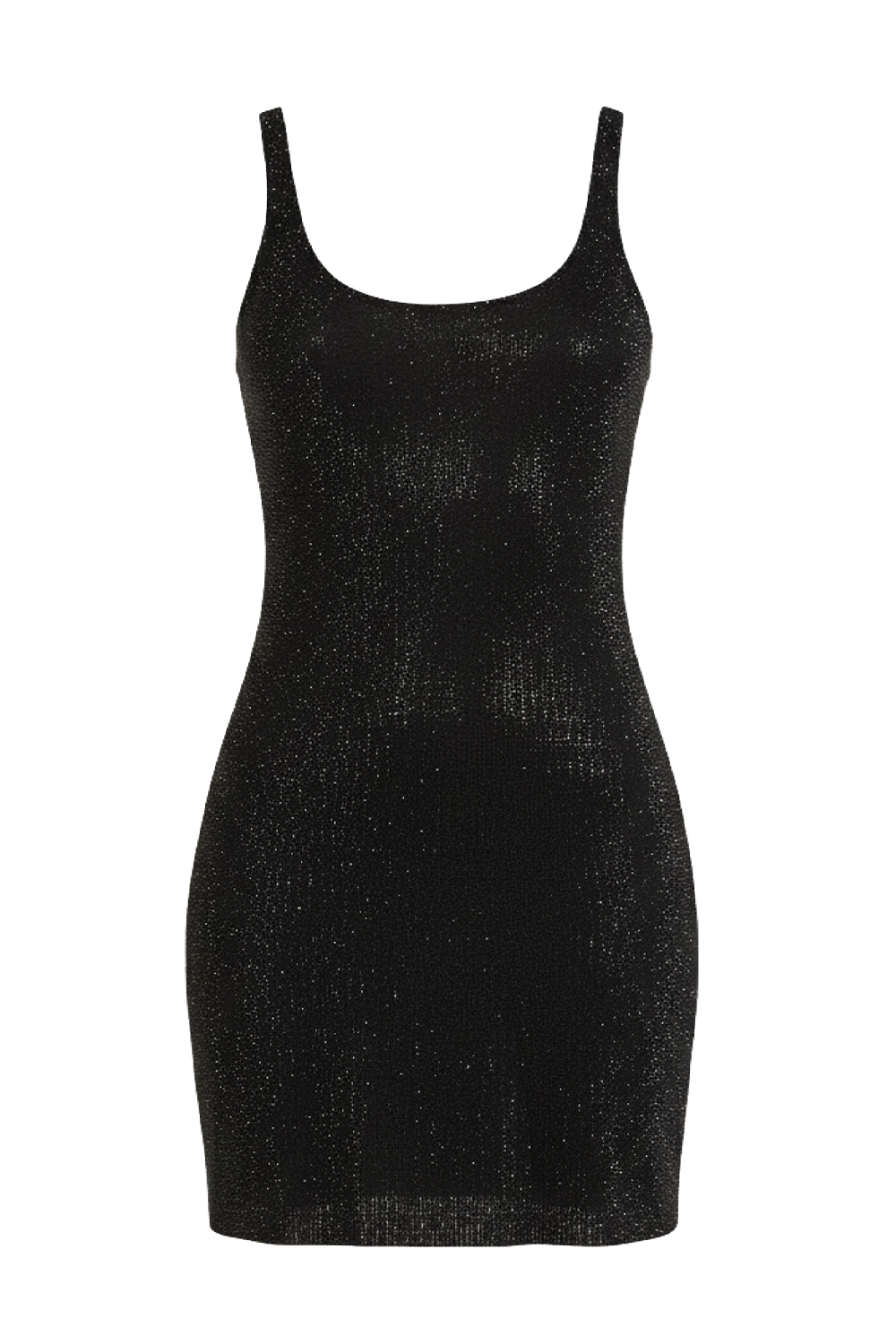 תמונה קידמית של שמלת מיני קריסטל הוטפיקס