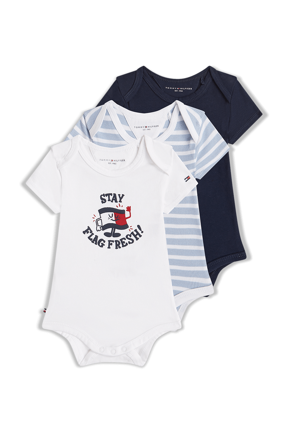 תמונה קידמית של מארז שלושה בגדי גוף