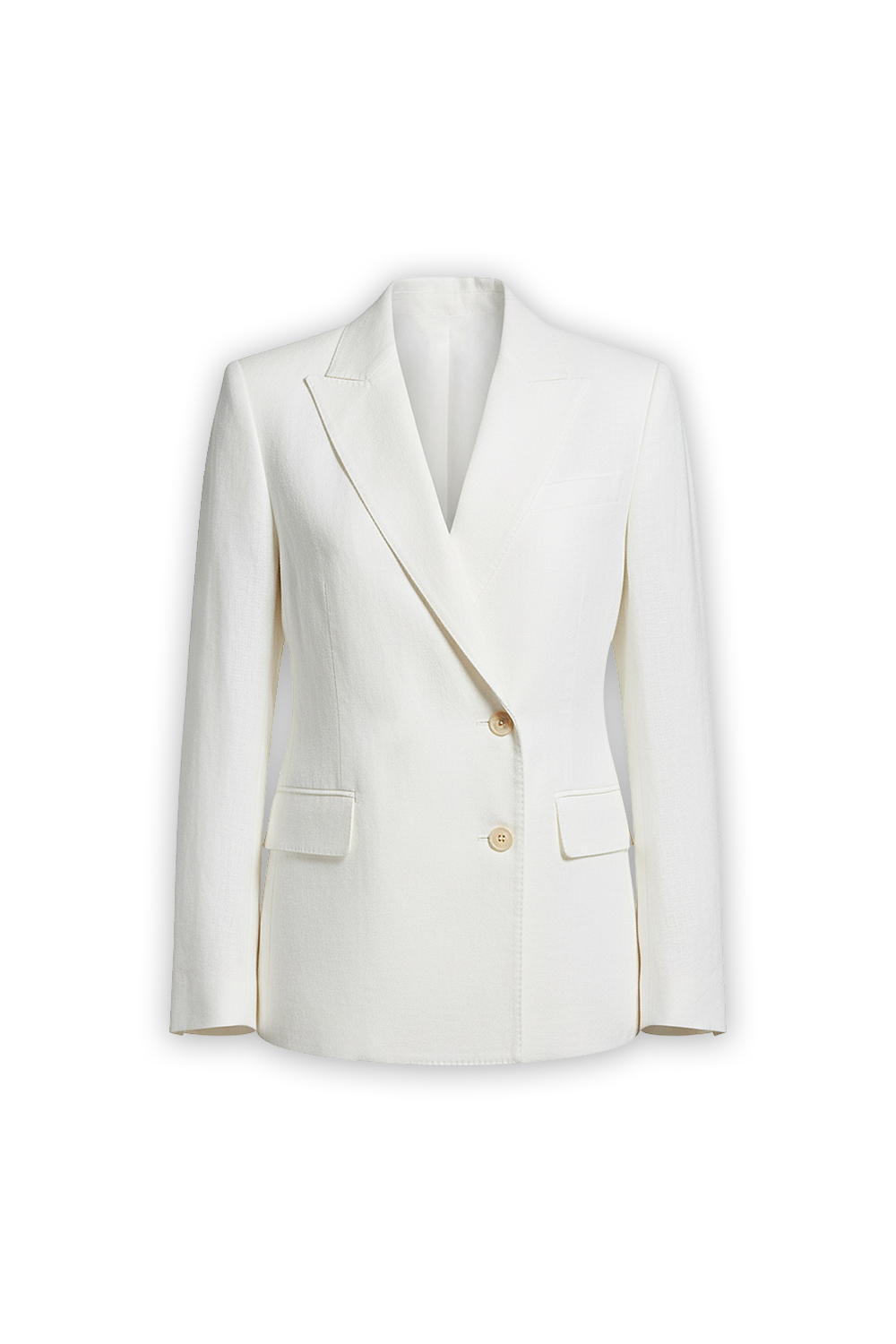 תמונה קידמית של בלייזר פשתן