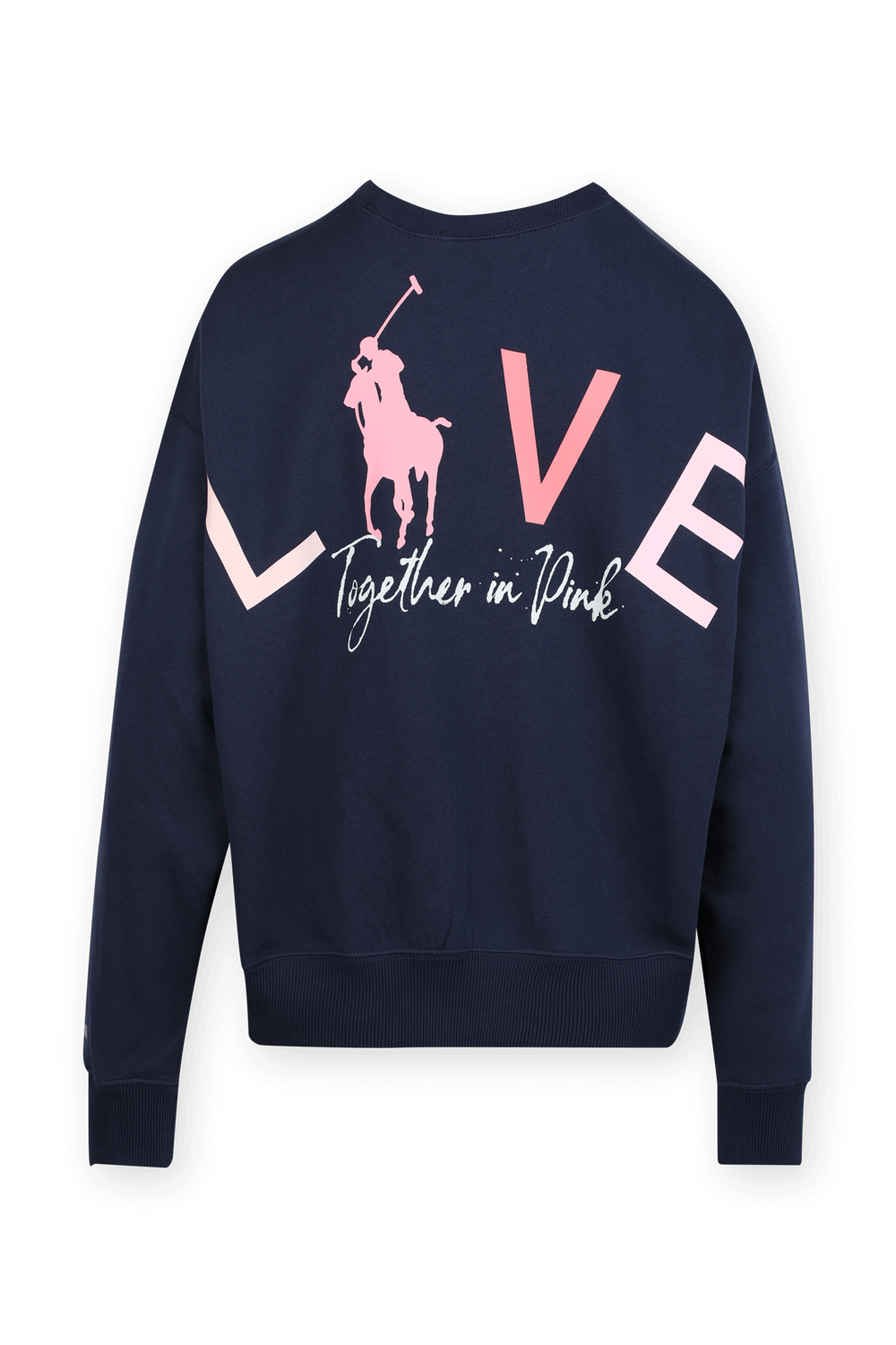 תמונת פנים של סווטשירט פינק פוני