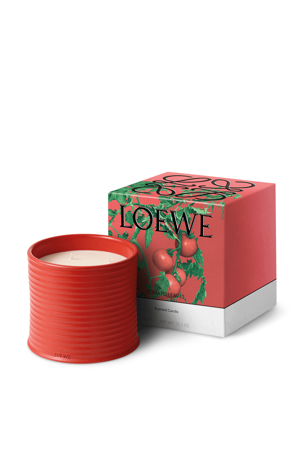 תמונה אחורית של LOEWE Tomato Leaves Large Scented Candle