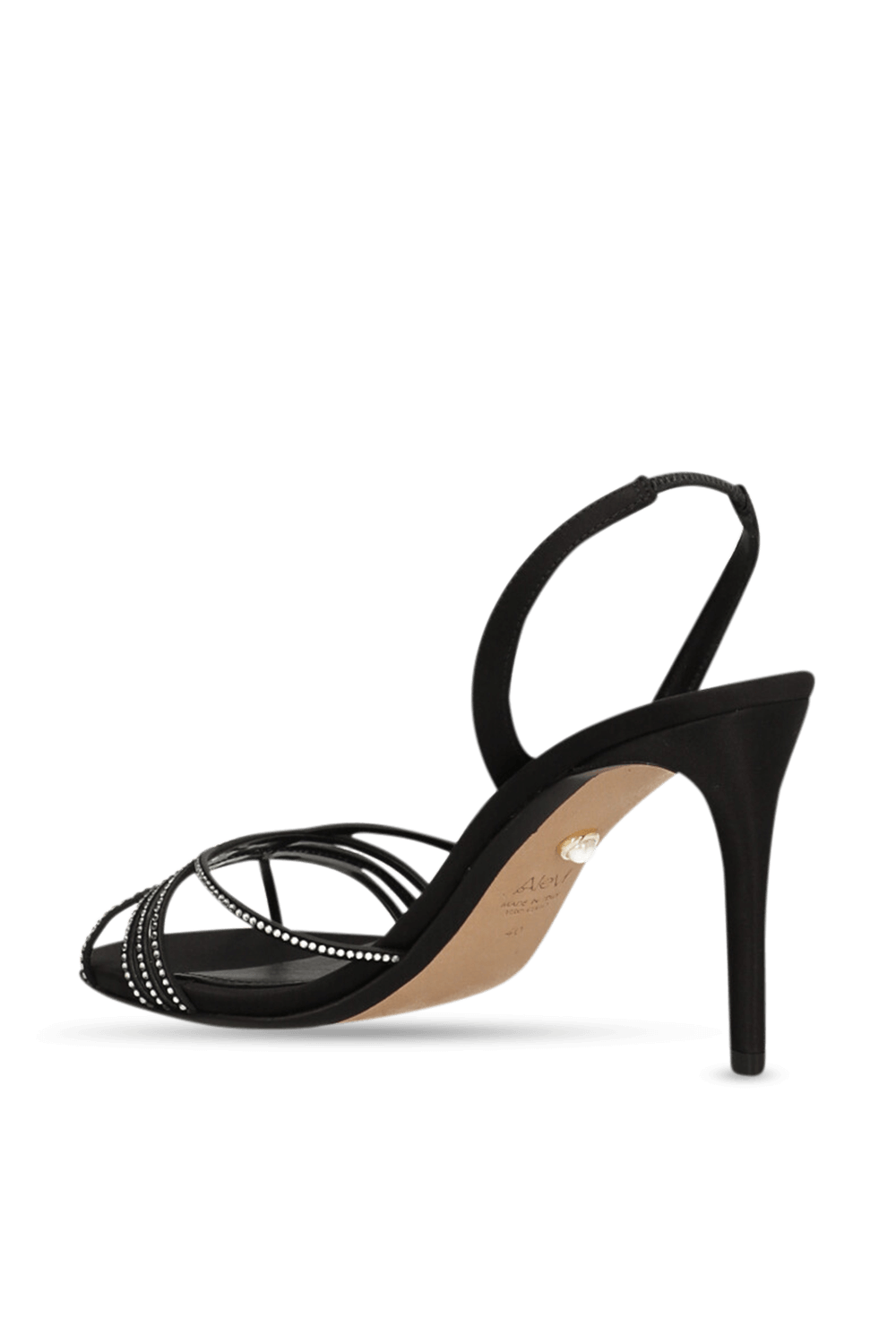 תמונה אחורית של סנדלי עקב