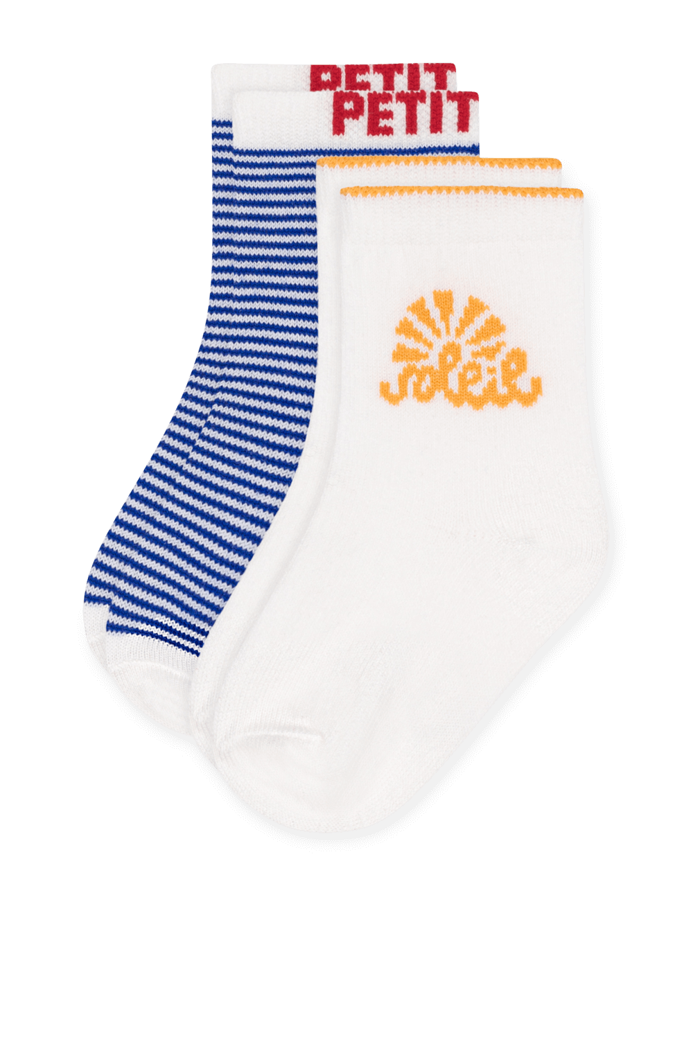 תמונה קידמית של מארז שני זוגות גרביים - גילאי 12-36 חודשים