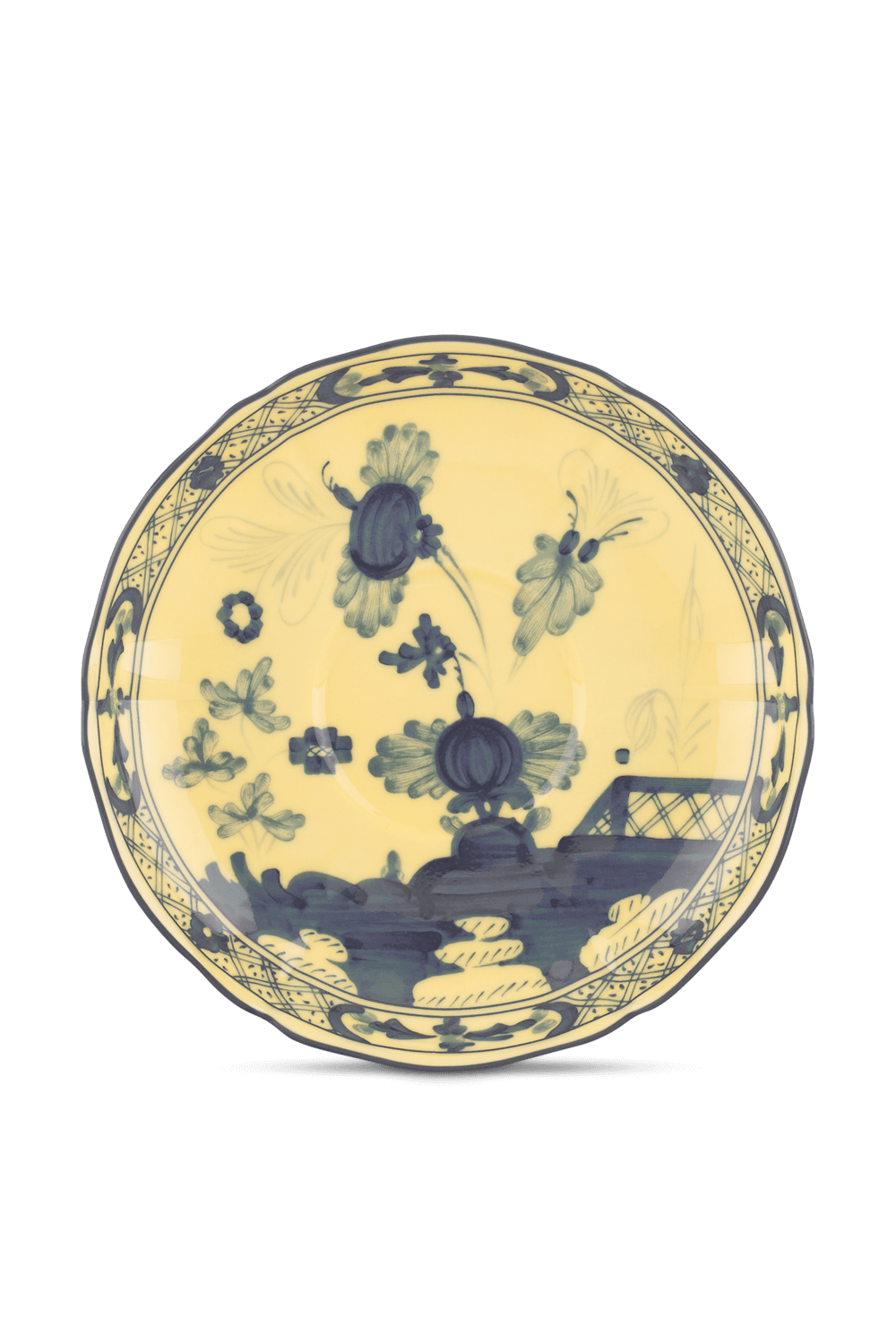 תמונה קידמית של צלחת תחתית לספל