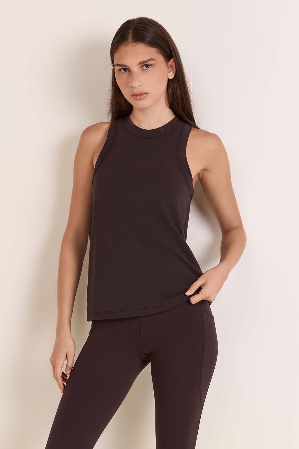 תמונת דוגמן קידמית של Jersey Training Tank Top