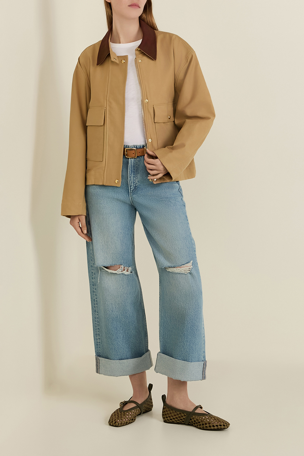 תמונת דוגמן קידמית של נעלי מרי ג'יין