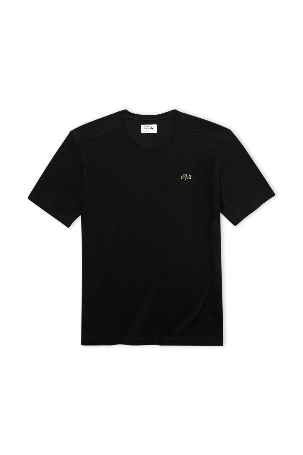 תמונה קידמית של Crew Neck T-Shirt in Black